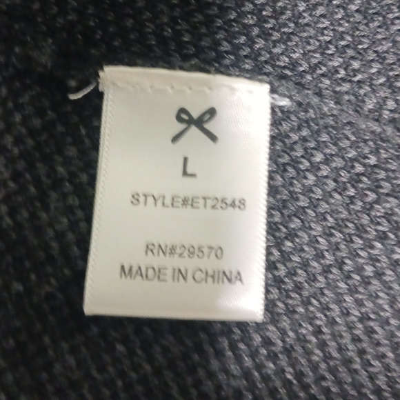 EVERLY Aztec western sweater shawl womens size Large beautiful pattern - Picture 9 of 10